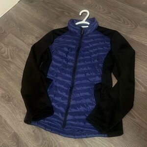 Black And Blue Puffer